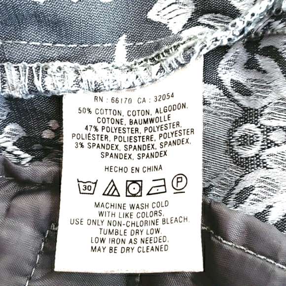 Cartonnier Gray Jacquard Charlie Ankle Skinny Pant - Picture 8 of 9